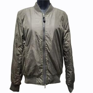 Kuwalla Tee Men's Green Lightweight Bomber Jacket (M)